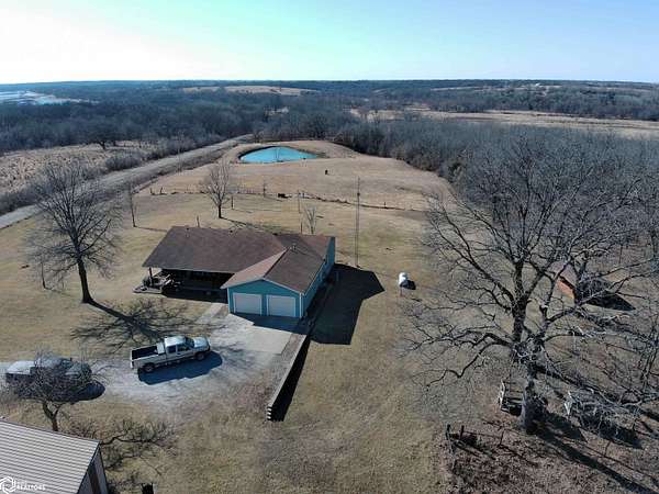 30 Acres of Land with Home for Sale in Promise City, Iowa