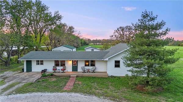 28.4 Acres of Land with Home for Sale in Cassville, Missouri