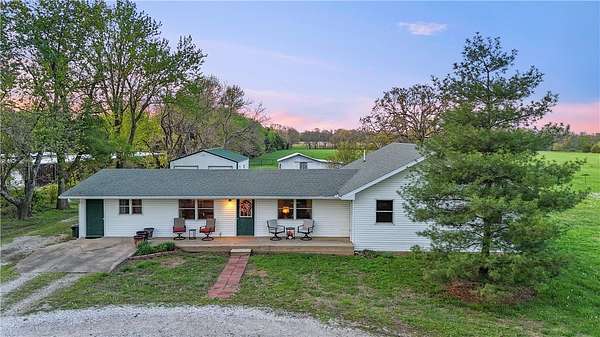 28.4 Acres of Land with Home for Sale in Cassville, Missouri