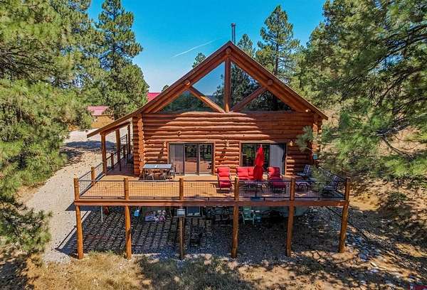 21.2 Acres of Recreational Land with Home for Sale in Bayfield, Colorado