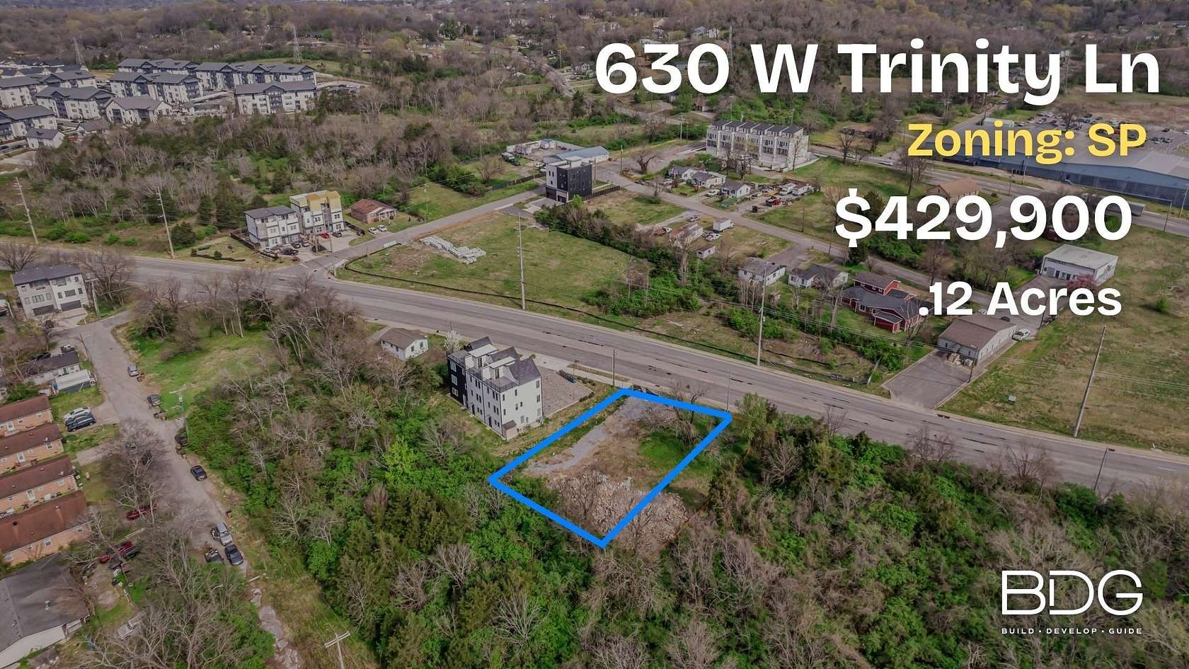 0.12 Acres of Mixed-Use Land for Sale in Nashville, Tennessee