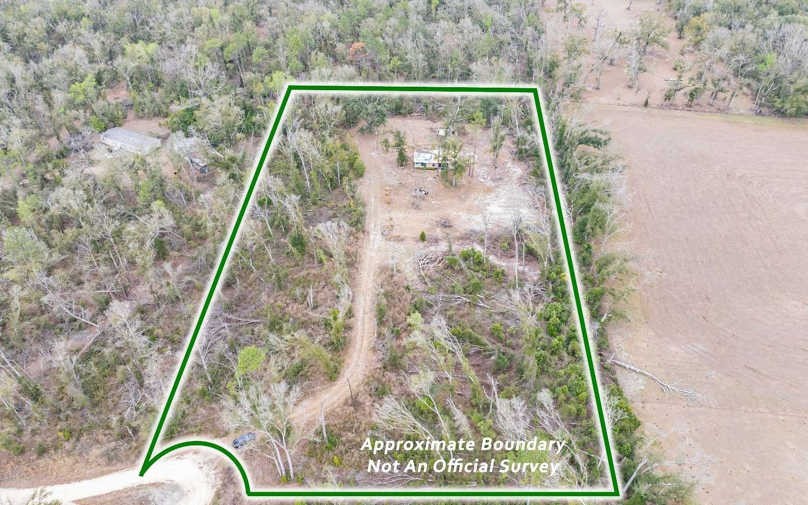 4.88 Acres of Land with Home for Sale in Live Oak, Florida