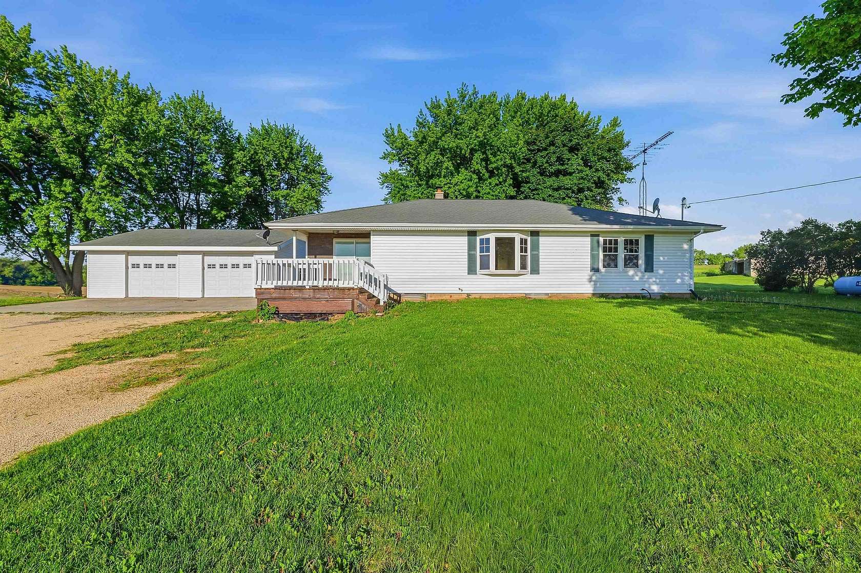 7.6 Acres of Land with Home for Sale in Burnett, Wisconsin