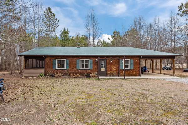17.8 Acres of Land with Home for Sale in Lillington, North Carolina
