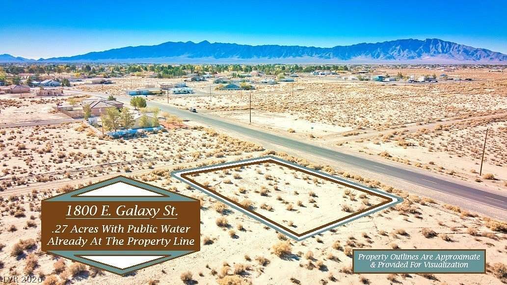 0.27 Acres of Residential Land for Sale in Pahrump, Nevada