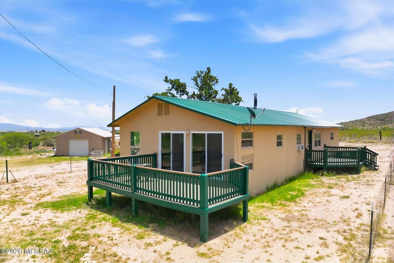 32.3 Acres of Recreational Land with Home for Sale in Cochise, Arizona