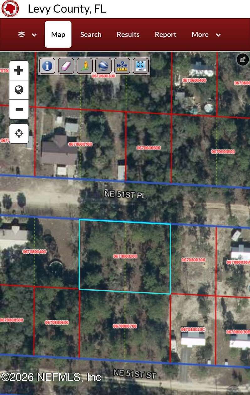 0.44 Acres of Residential Land for Sale in Williston, Florida