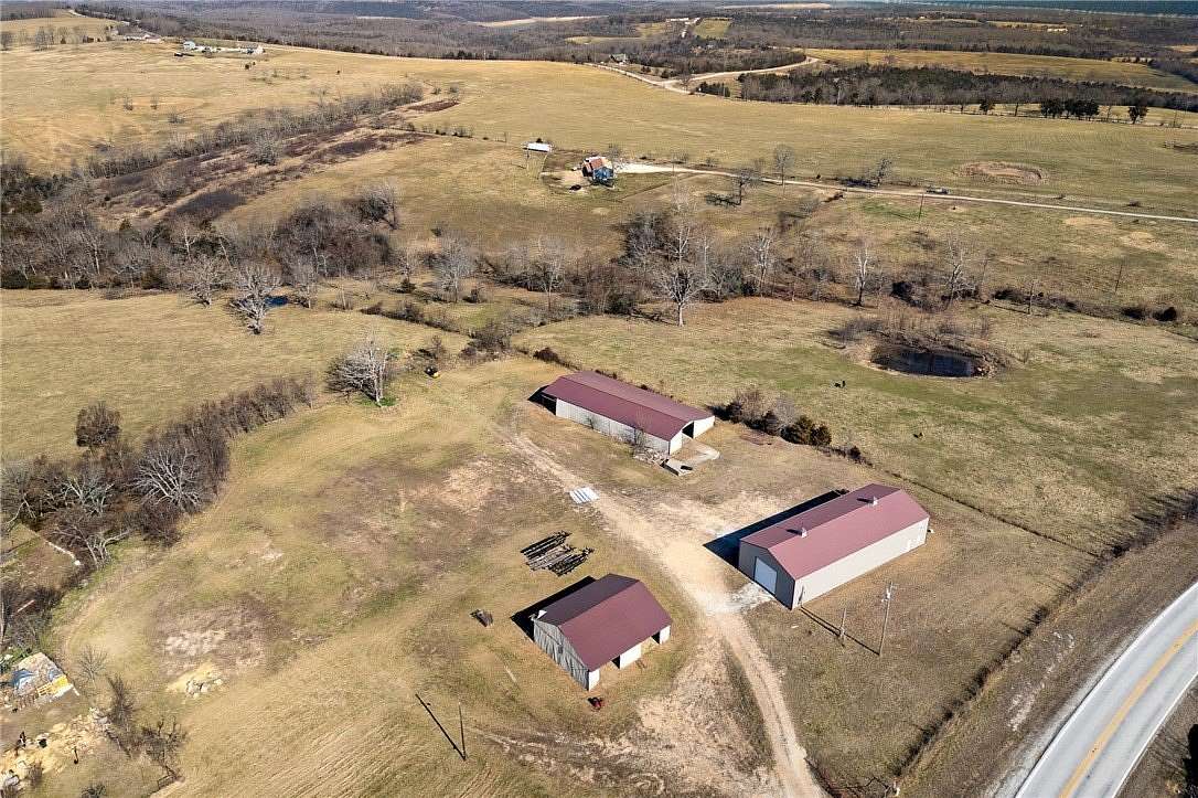 5.23 Acres of Land with Home for Sale in Lead Hill, Arkansas