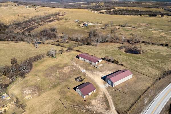 5.23 Acres of Land with Home for Sale in Lead Hill, Arkansas