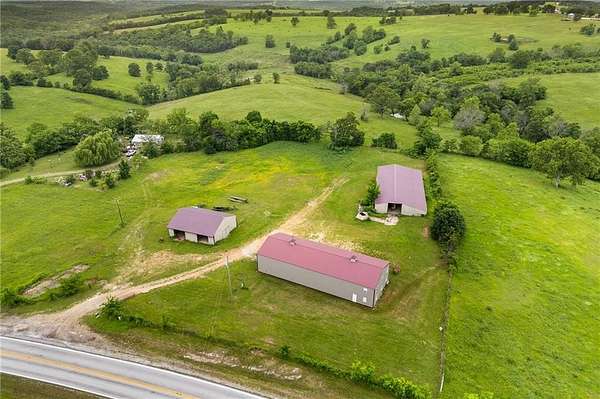5.23 Acres of Land with Home for Sale in Lead Hill, Arkansas