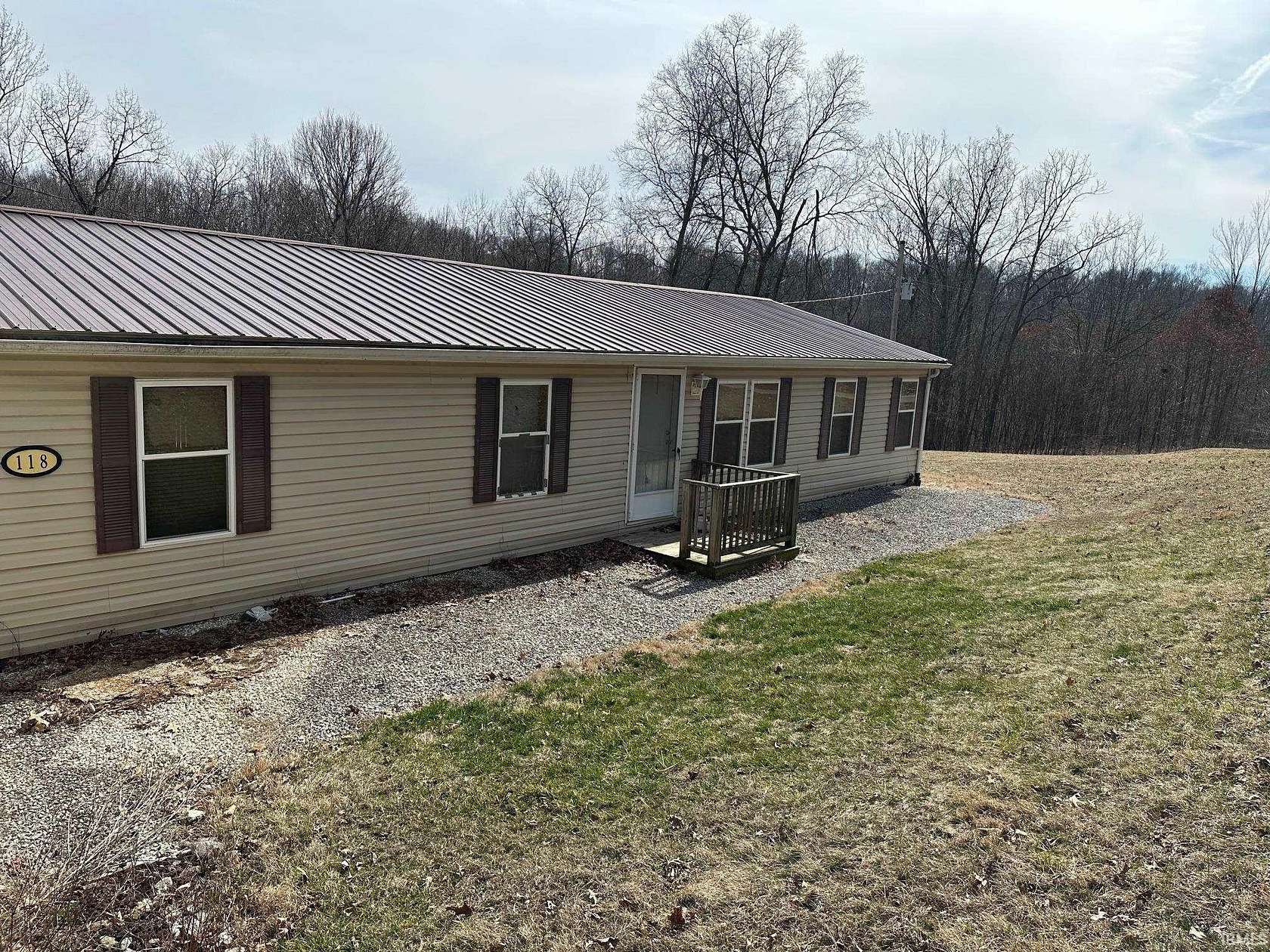 5.75 Acres of Land with Home for Sale in French Lick, Indiana