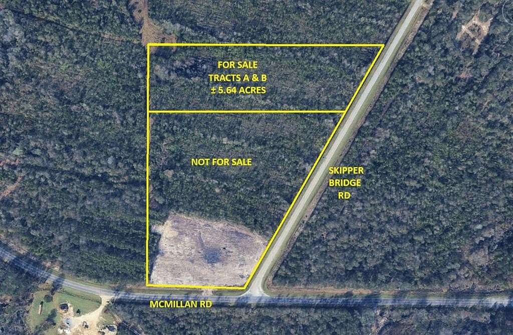 5.64 Acres of Residential Land for Sale in Hahira, Georgia