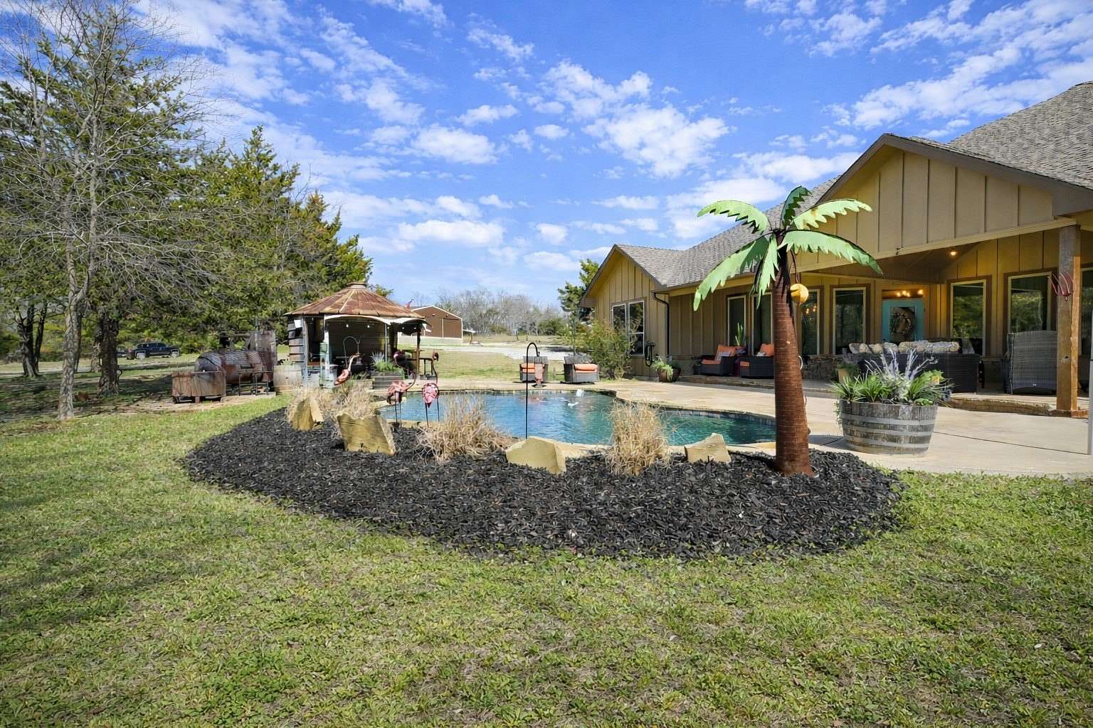 13.5 Acres of Land with Home for Sale in Howe, Texas