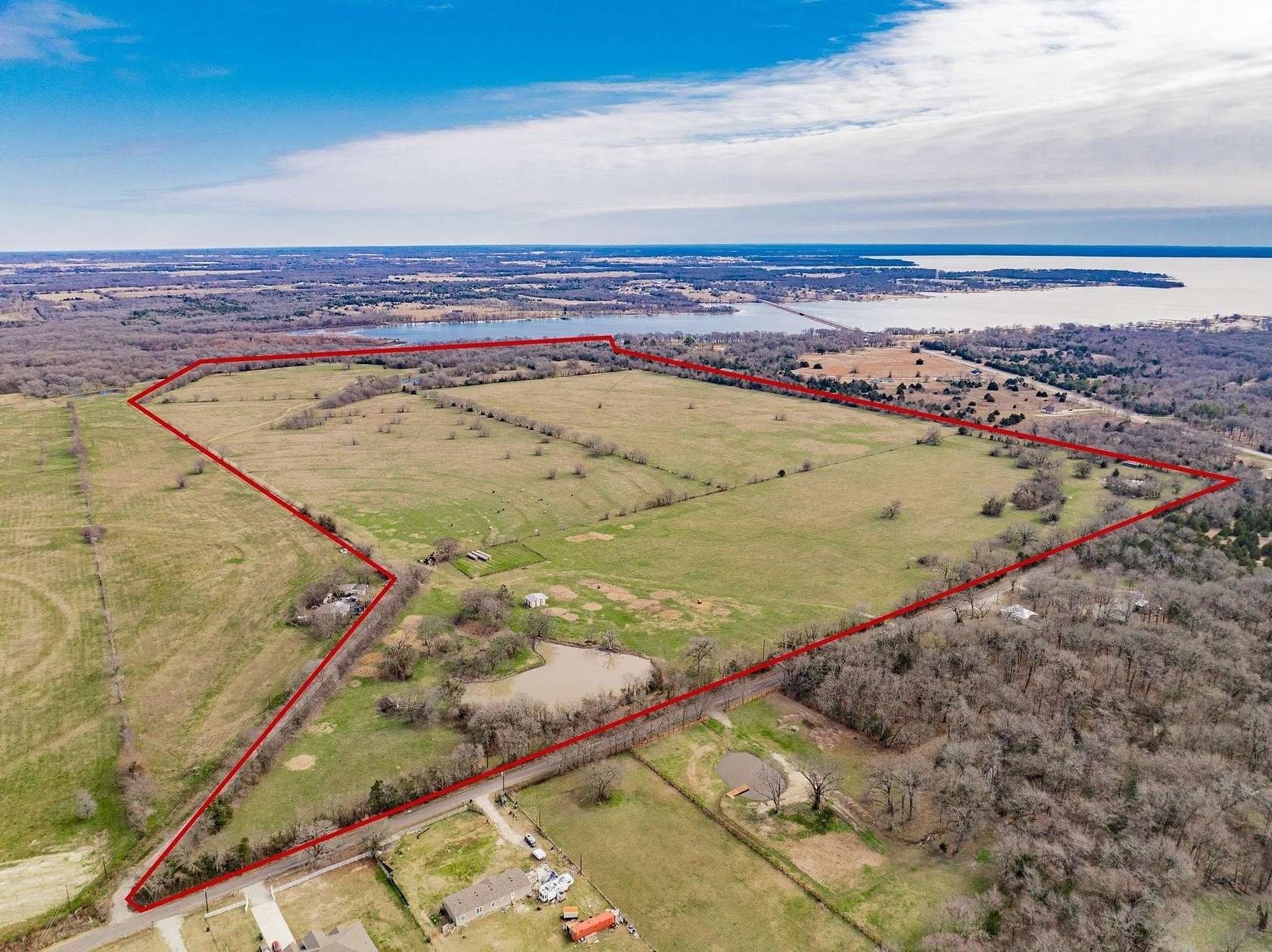 162 Acres of Agricultural & Residential Land for Sale in Point, Texas
