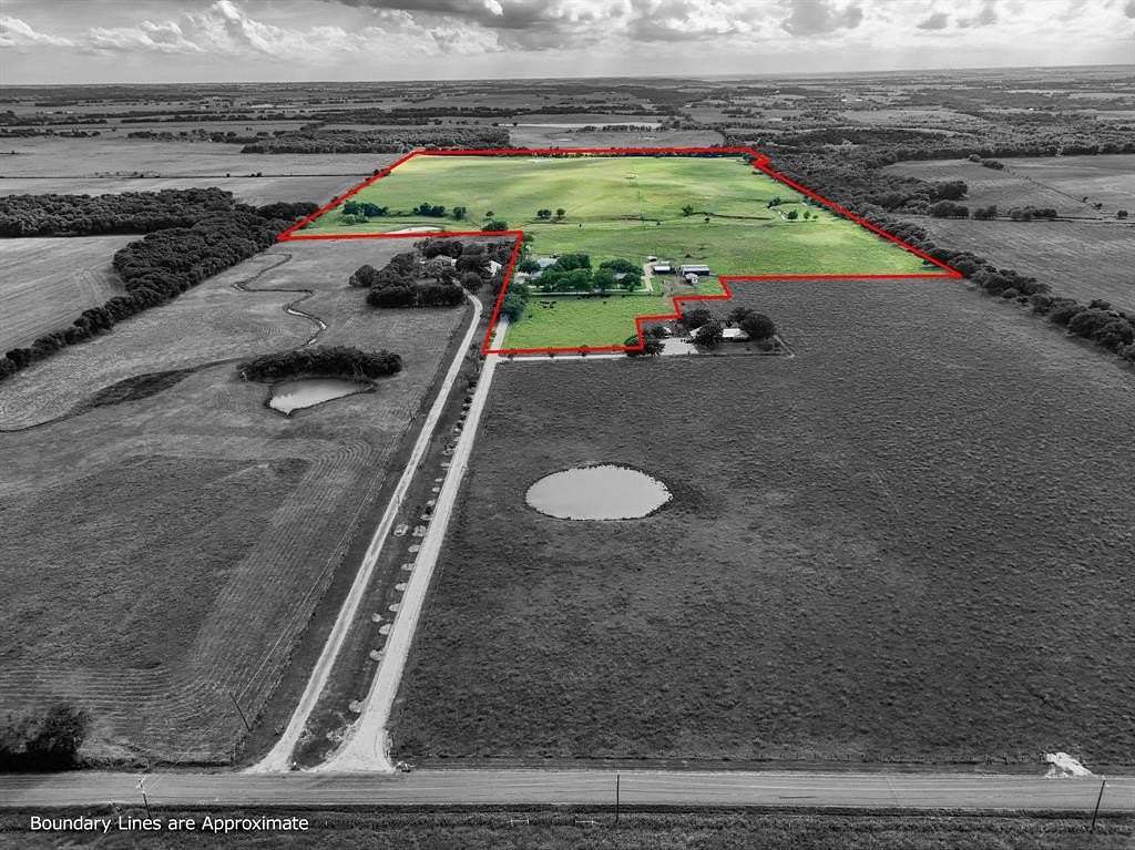 100 Acres of Land with Home for Sale in Lorena, Texas