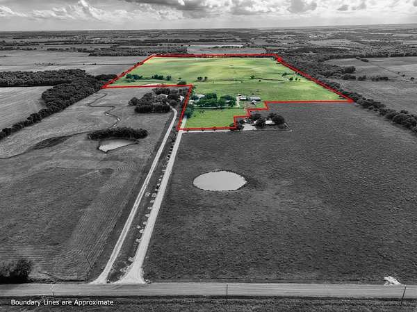 100 Acres of Land with Home for Sale in Lorena, Texas