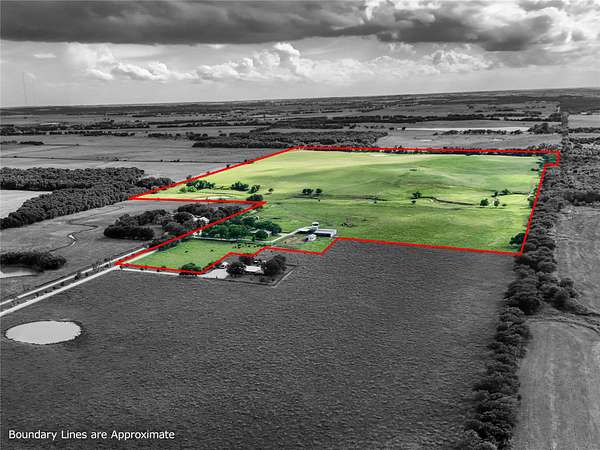 100 Acres of Land with Home for Sale in Lorena, Texas