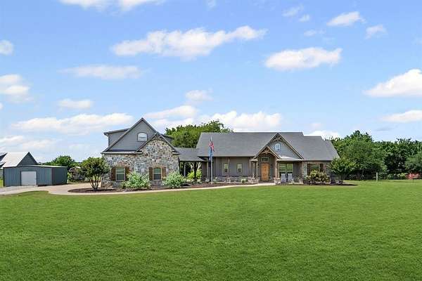 2.5 Acres of Land with Home for Sale in Gunter, Texas