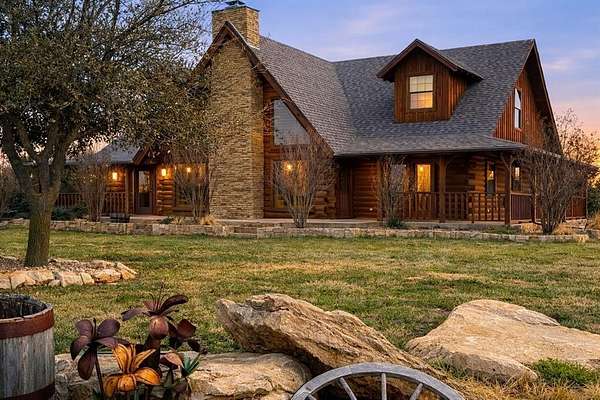 6.12 Acres of Land with Home for Sale in Graford, Texas