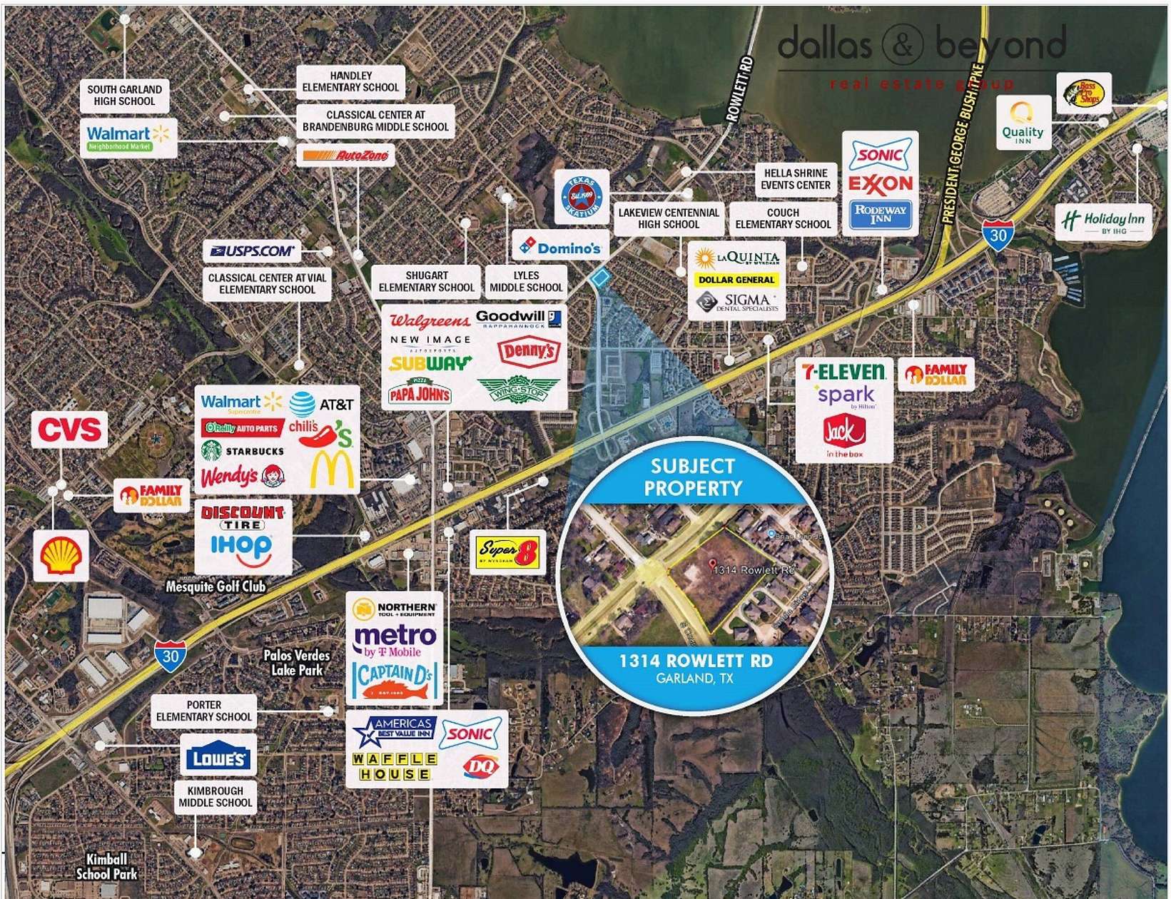 2.25 Acres of Commercial Land for Sale in Garland, Texas