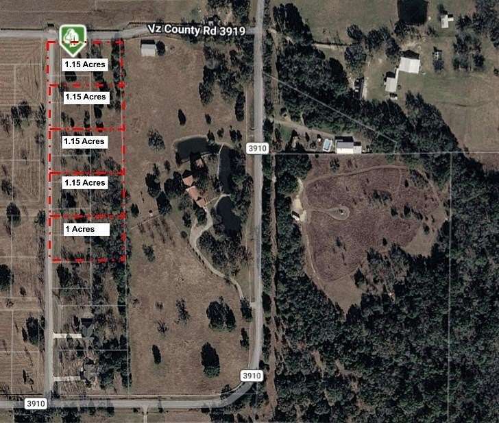 1.15 Acres of Residential Land for Sale in Wills Point, Texas