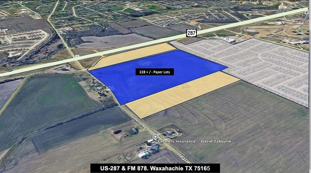 73.8 Acres of Land for Sale in Waxahachie, Texas
