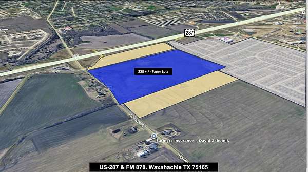 73.8 Acres of Land for Sale in Waxahachie, Texas
