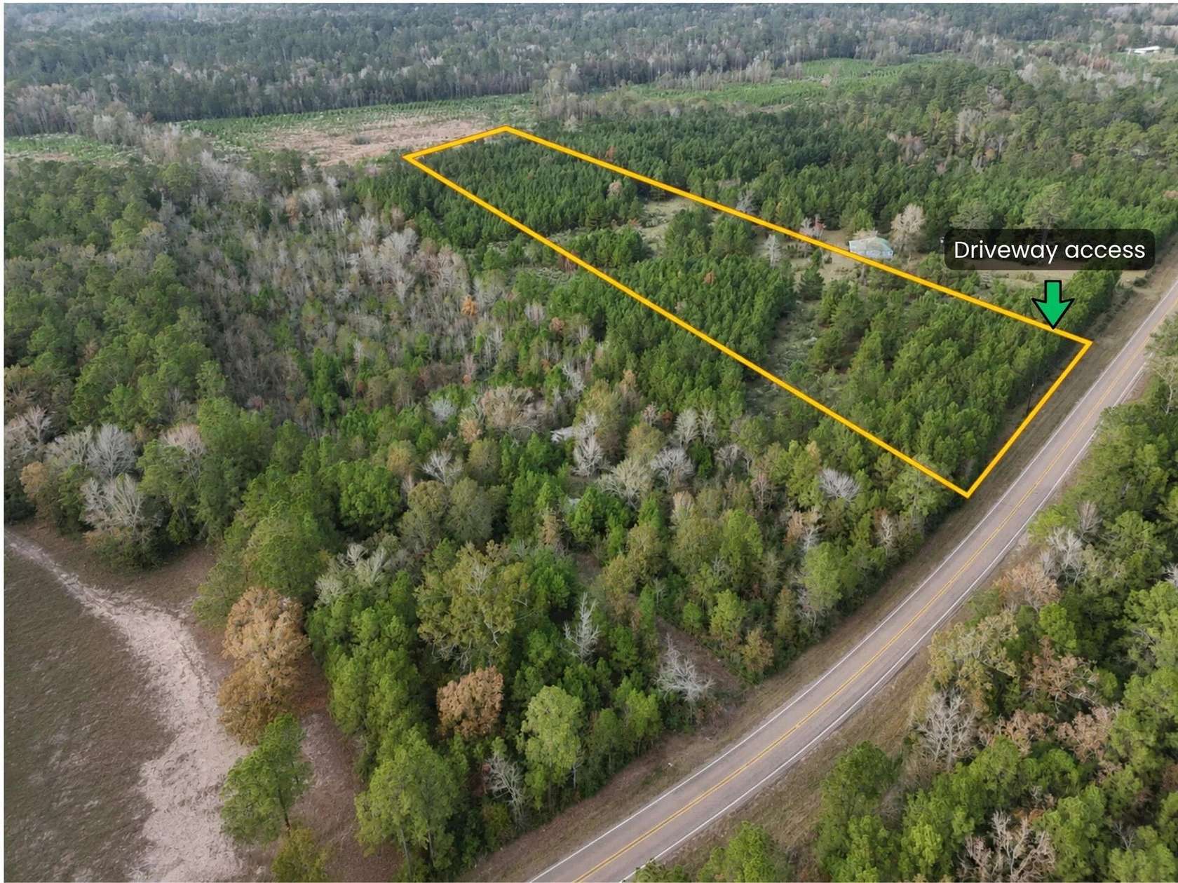 6.64 Acres of Land for Sale in Corrigan, Texas