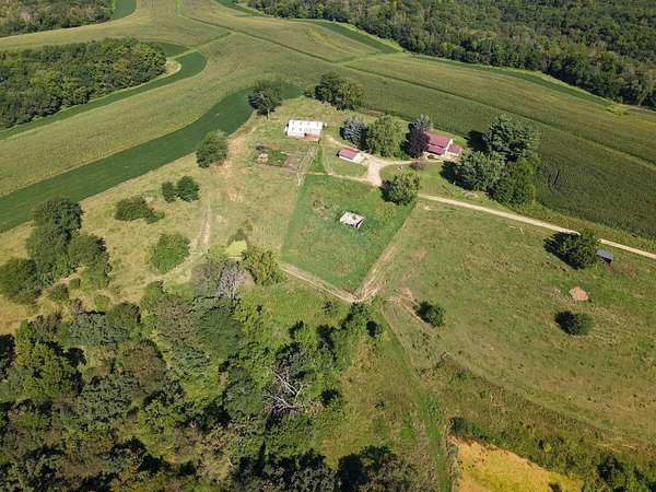 31 Acres of Land with Home for Sale in Mount Hope, Wisconsin
