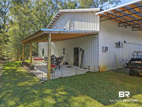 9.72 Acres of Land with Home for Sale in Bay Minette, Alabama
