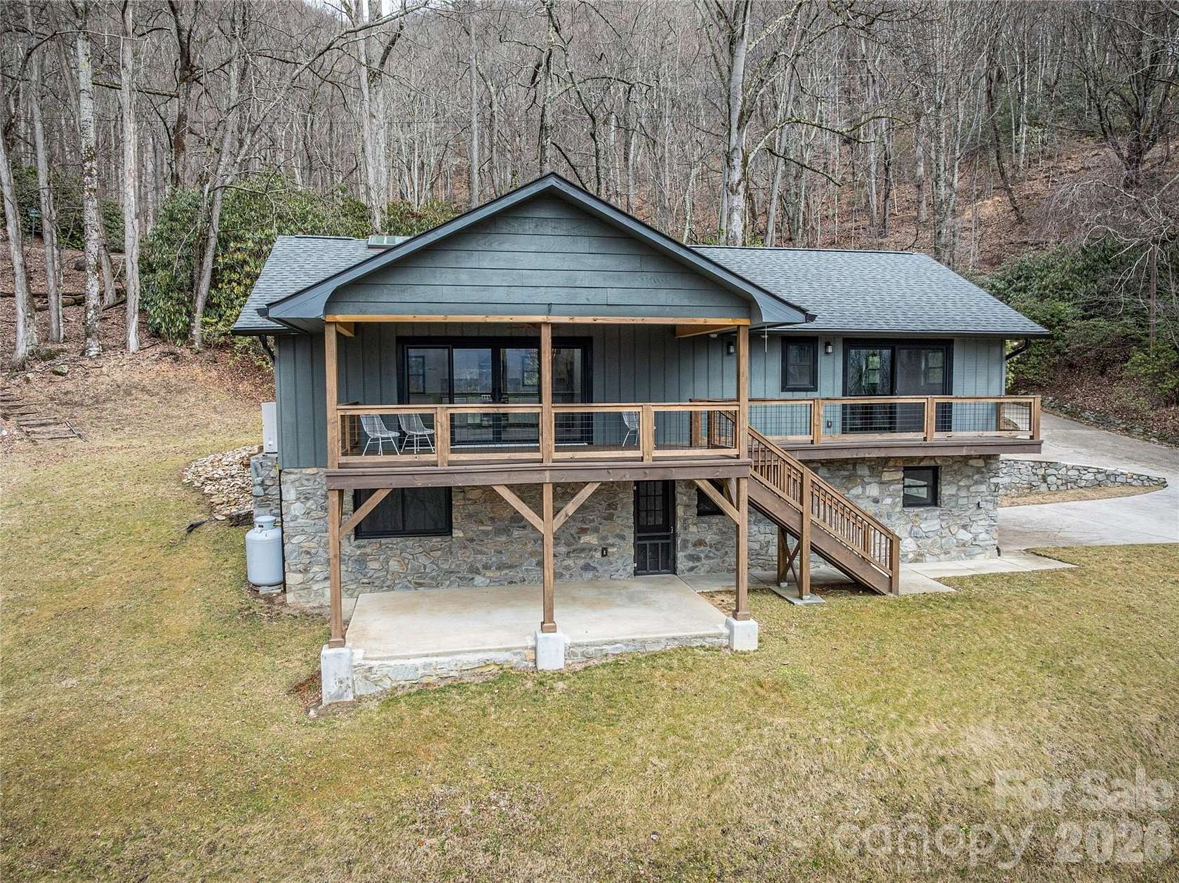 1.63 Acres of Land with Home for Sale in Waynesville, North Carolina