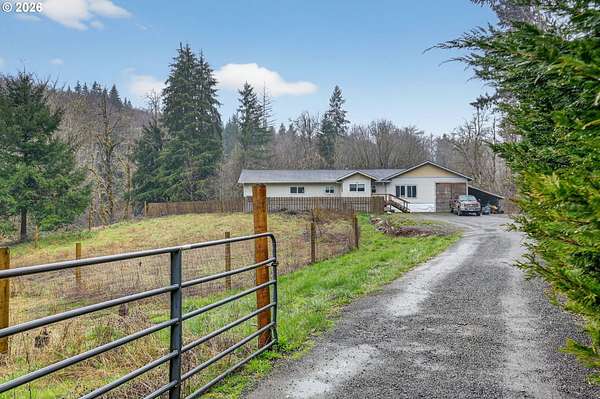 11.4 Acres of Land with Home for Sale in Yacolt, Washington