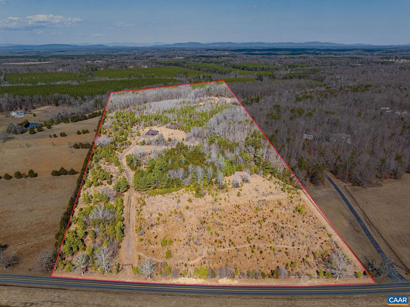 35.3 Acres of Land for Sale in Palmyra, Virginia