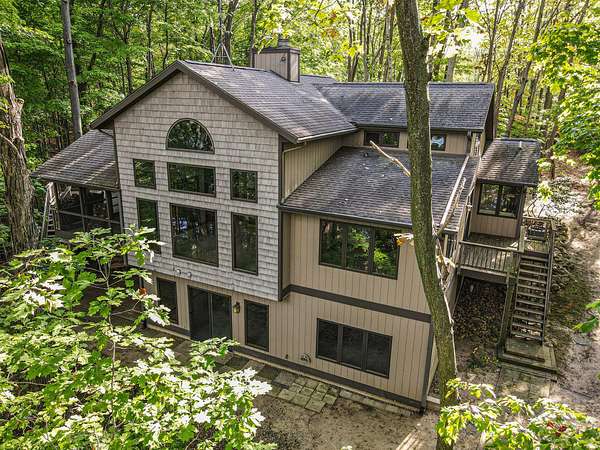 5.5 Acres of Land with Home for Sale in Gobles, Michigan