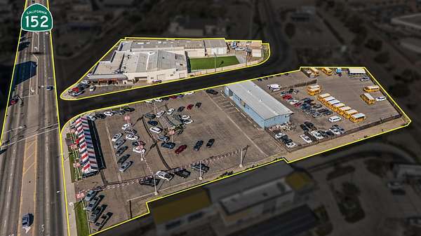 3.85 Acres of Improved Commercial Land for Sale in Los Banos, California