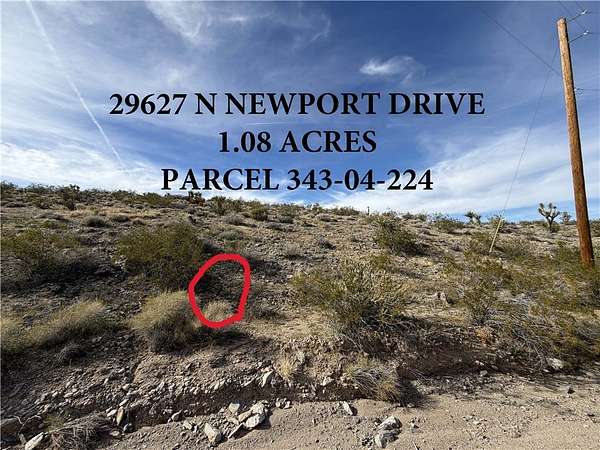 1 Acre of Residential Land for Sale in Meadview, Arizona