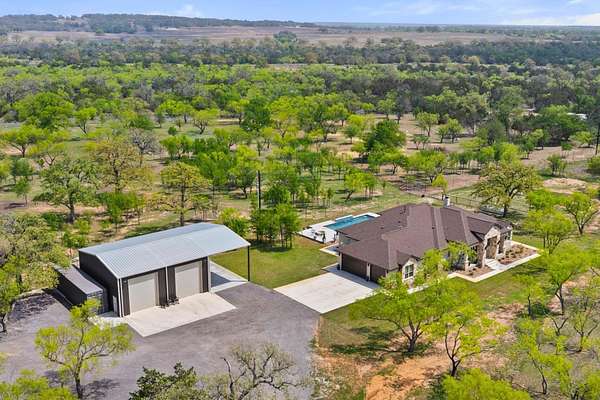 28.5 Acres of Land with Home for Sale in Johnson City, Texas