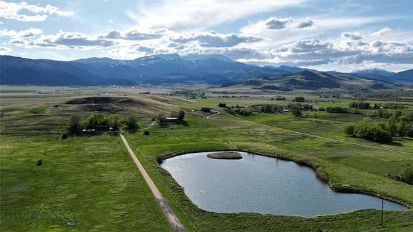 56.8 Acres of Land with Home for Sale in McAllister, Montana