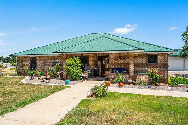 5.4 Acres of Land with Home for Sale in Kingston, Oklahoma