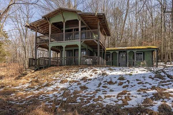 53.5 Acres of Recreational Land with Home for Sale in Wyalusing, Pennsylvania