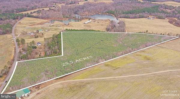 25.5 Acres of Land for Sale in Milford, Virginia