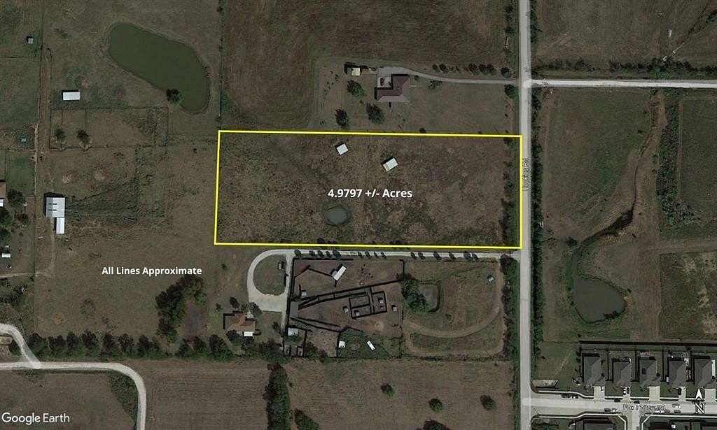 5 Acres of Residential Land for Sale in Krum, Texas