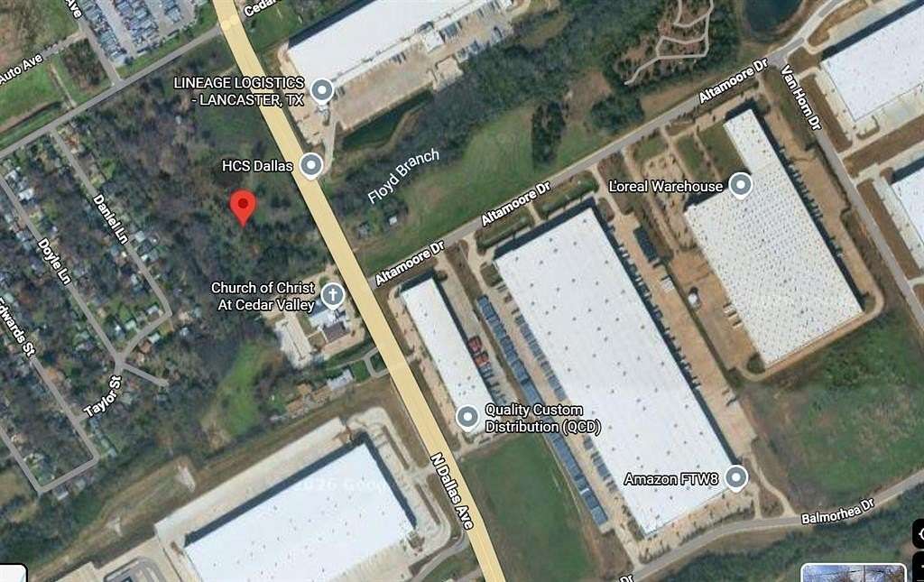 11 Acres of Commercial Land for Sale in Lancaster, Texas