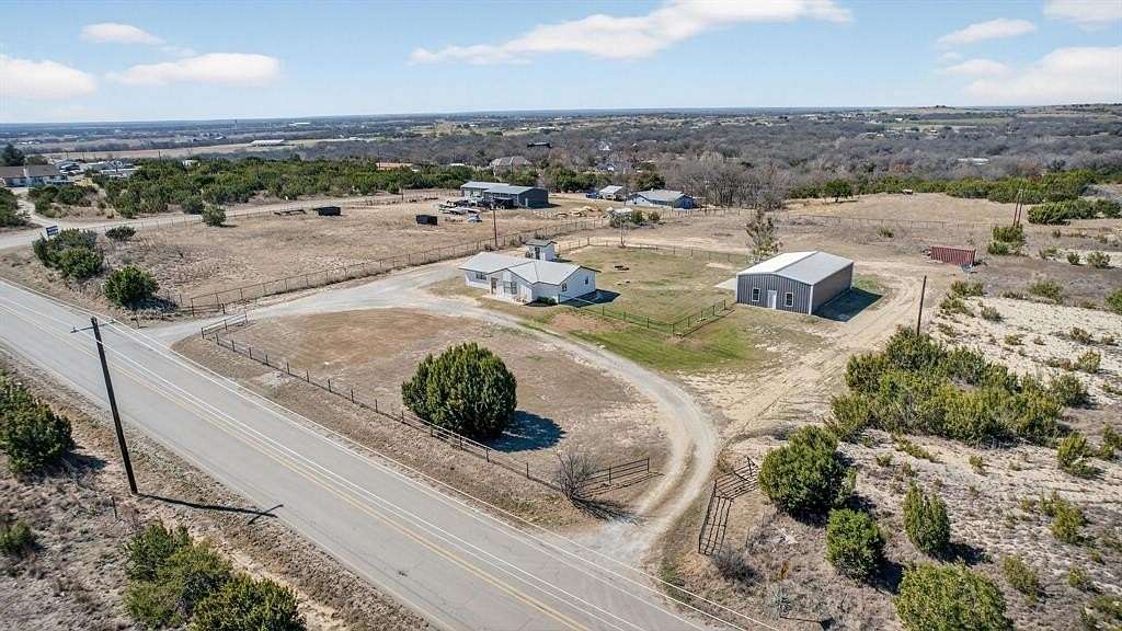2.22 Acres of Land with Home for Sale in Weatherford, Texas