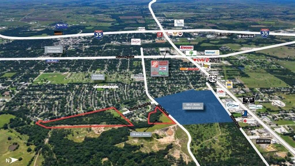 89.5 Acres of Land for Sale in Gainesville, Texas
