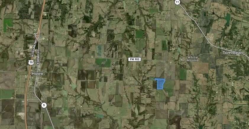 57.1 Acres of Agricultural & Residential Land for Sale in Sherman, Texas