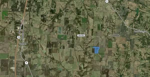 57.1 Acres of Agricultural & Residential Land for Sale in Sherman, Texas