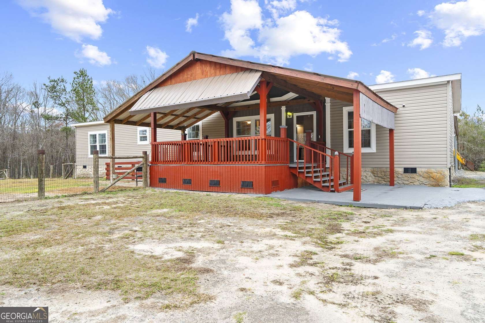 17.8 Acres of Land with Home for Sale in McRae-Helena, Georgia