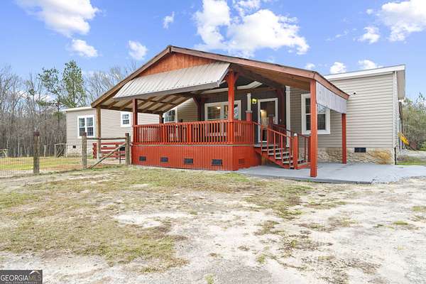 17.8 Acres of Land with Home for Sale in McRae-Helena, Georgia