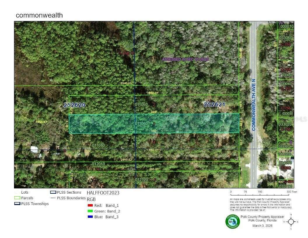 2 Acres of Residential Land for Sale in Polk City, Florida